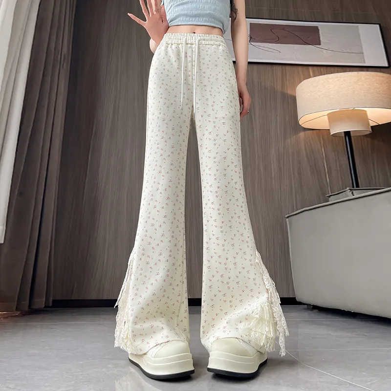 AHDO Casual Pants Women's Apricot-3