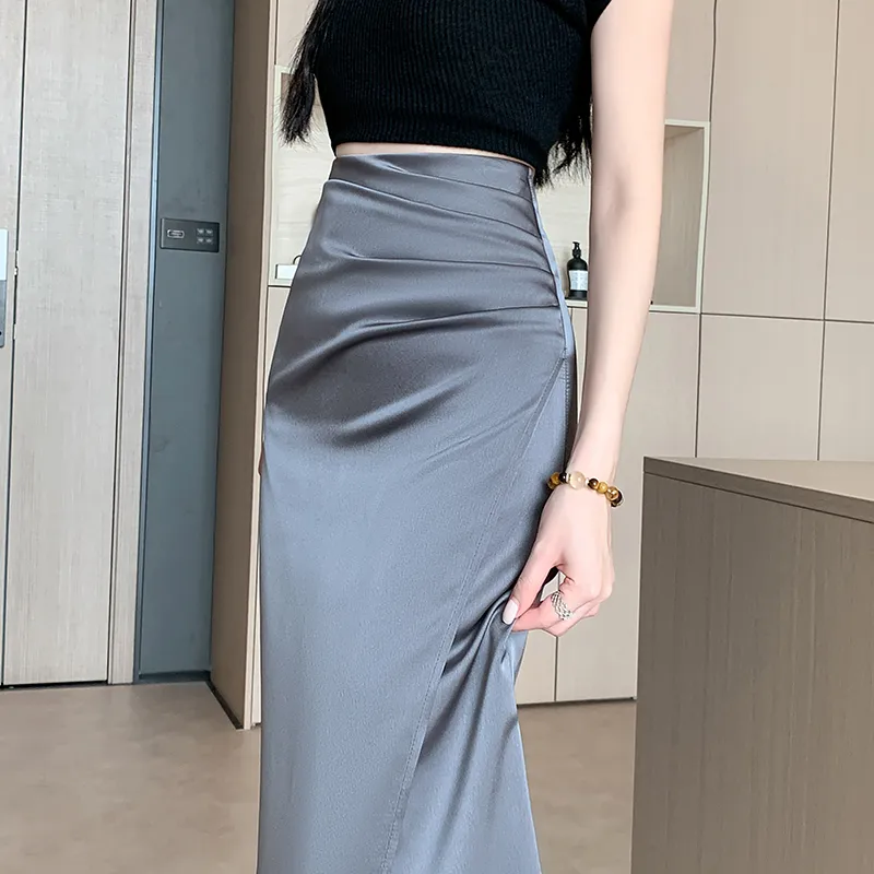 AHDO Casual Long Skirts Women's-3