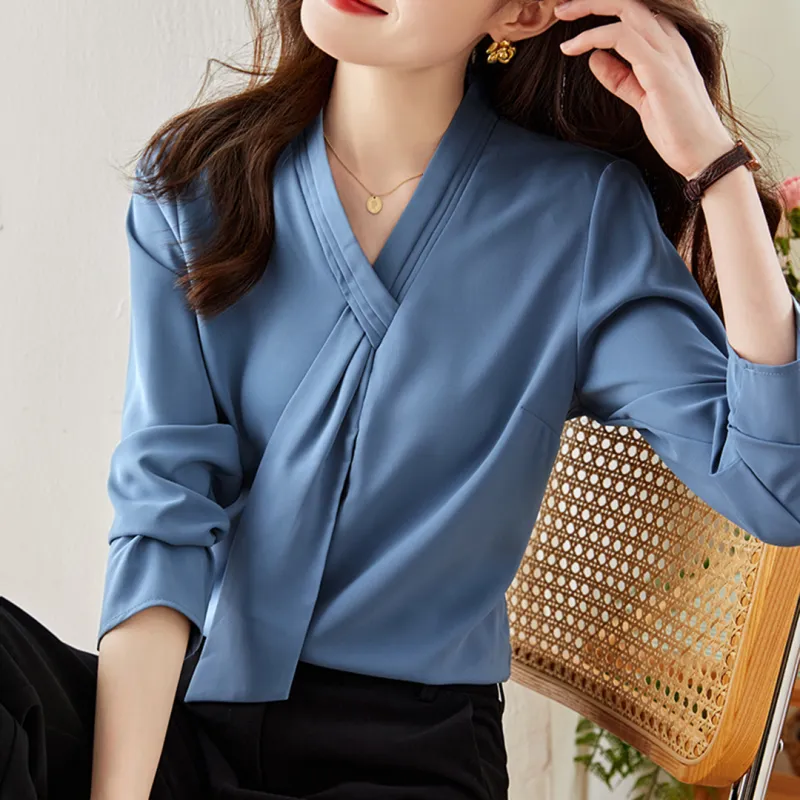 AHDO Shirts Women's Blue-3