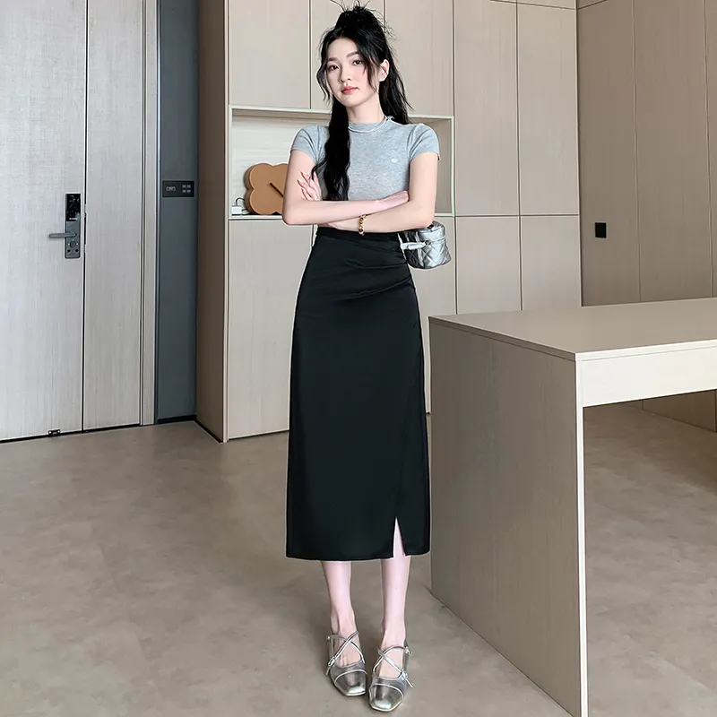 AHDO Casual Long Skirts Women's-13