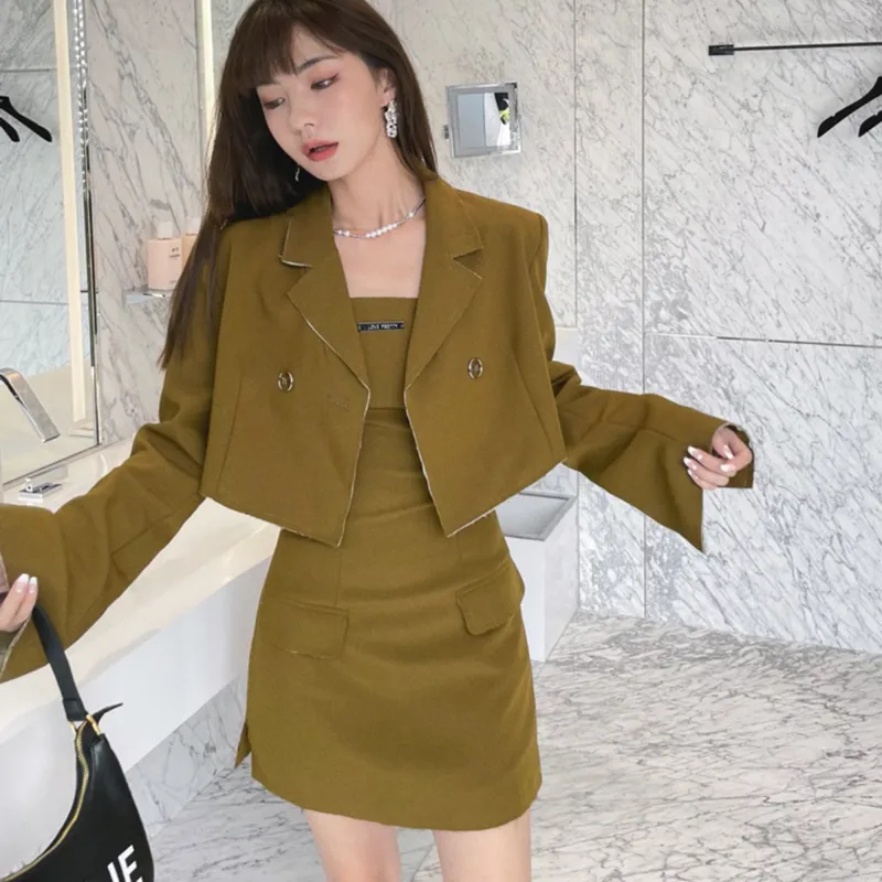 AHDO Skirt Set Women's Matcha Green-4