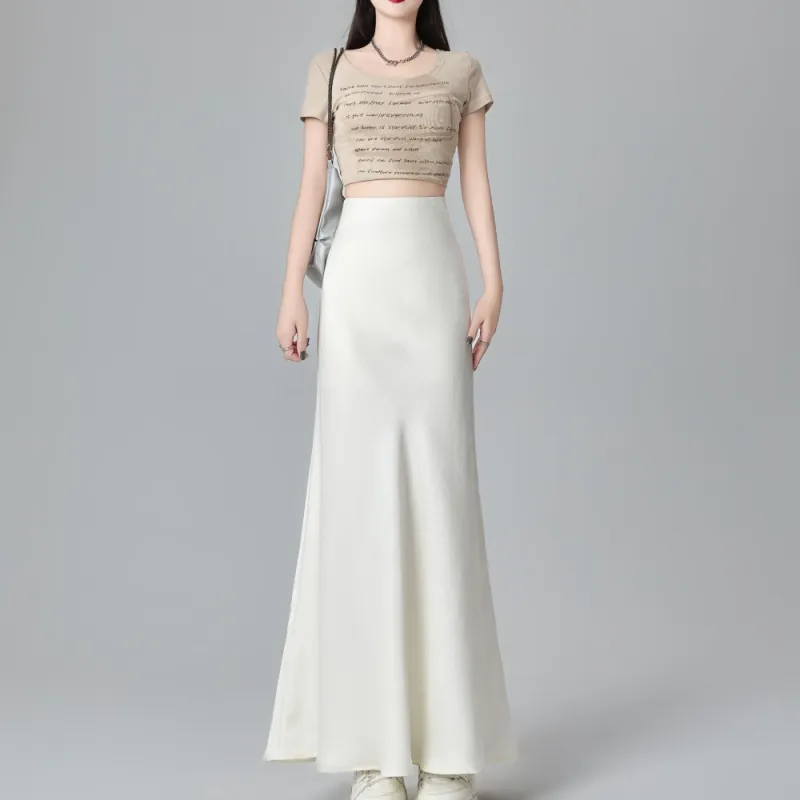 AHDO Casual Long Skirts Women's-7