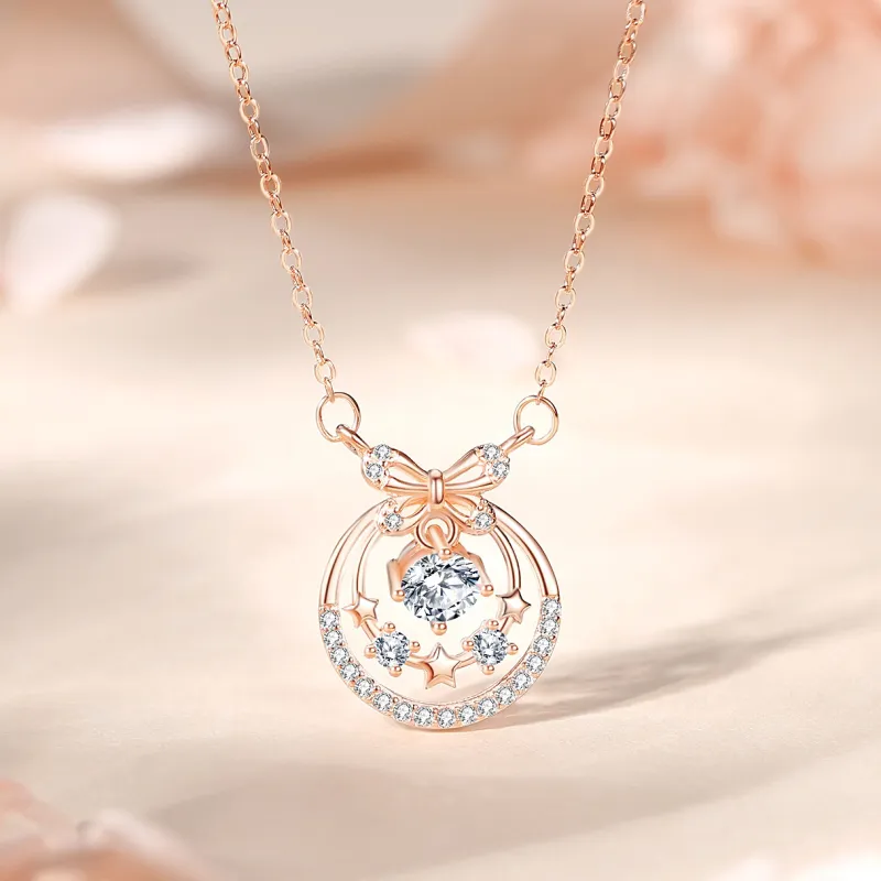 UTD S925 Silver Necklaces Women's-2