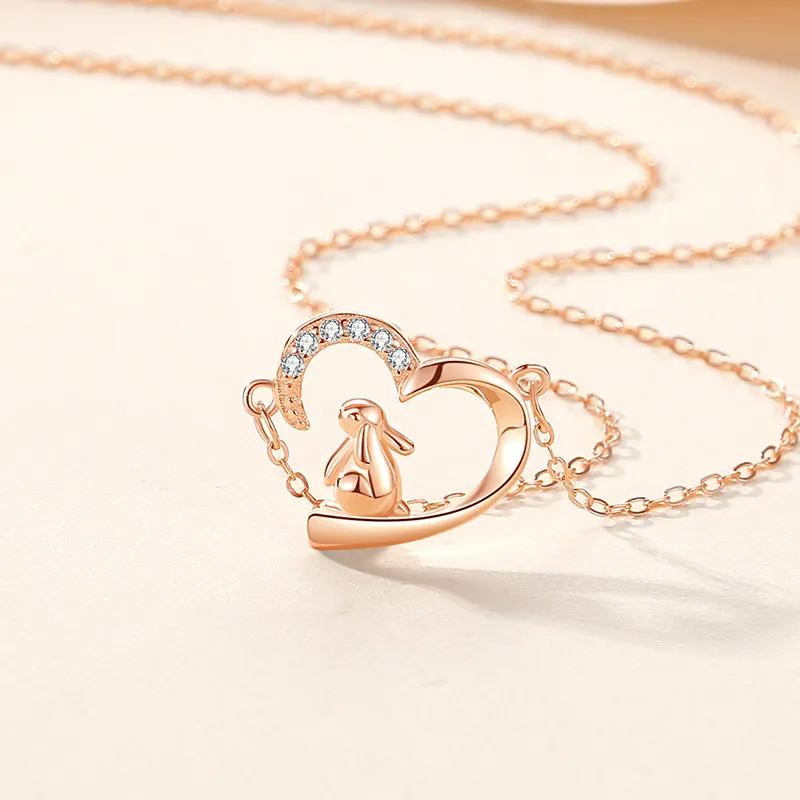 UTD S925 Silver Necklaces Women's-3
