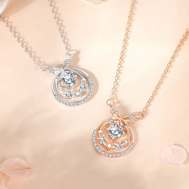 UTD S925 Silver Necklaces Women's-3