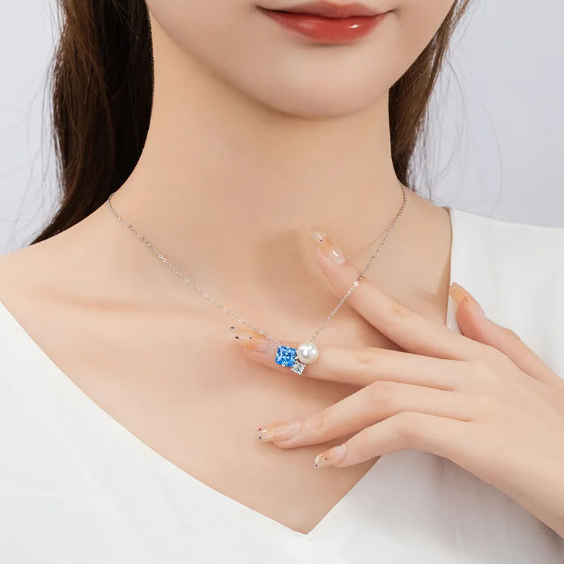 UTD S925 Silver Necklaces Women's-6