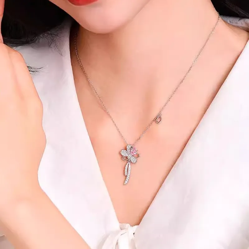 UTD S925 Silver Necklaces Women's-1