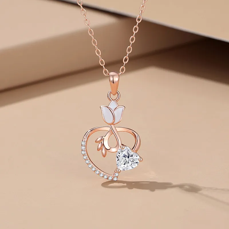 UTD 925 Sterling Silver Necklaces Women's-2