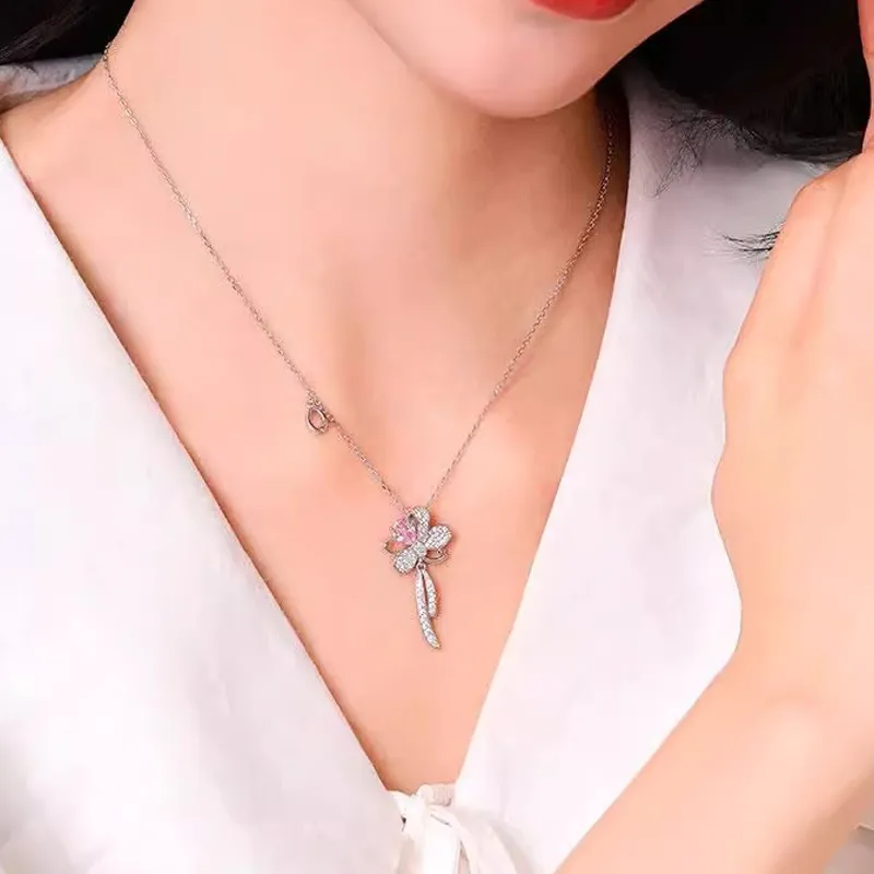 UTD S925 Silver Necklaces Women's-2