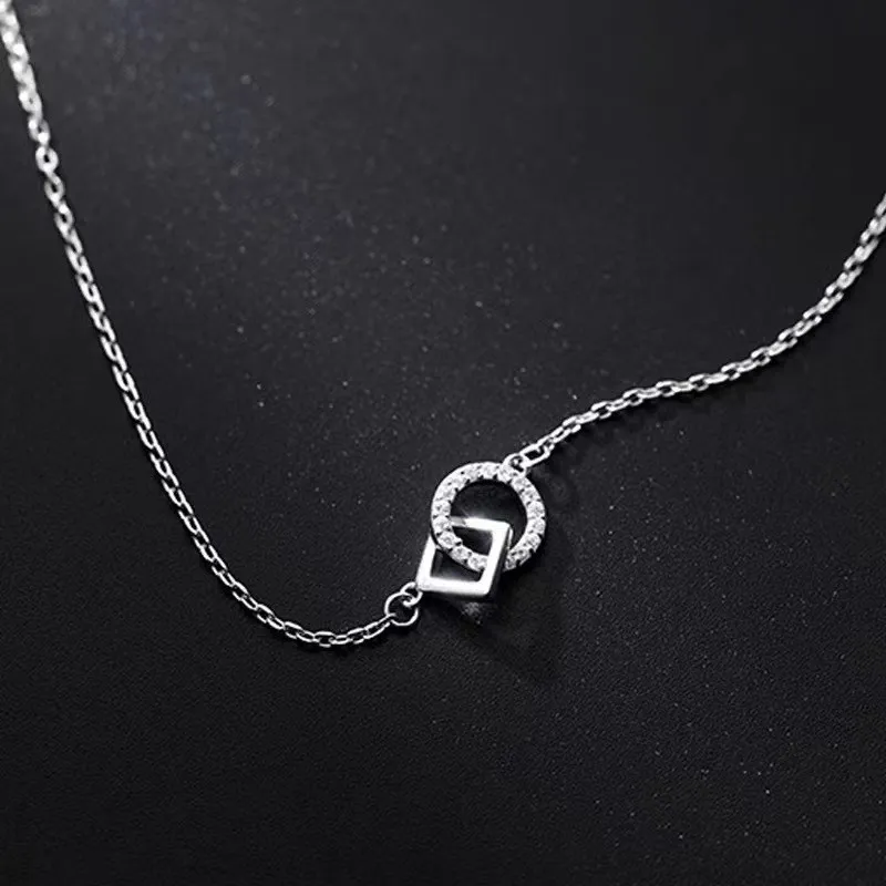 UTD S925 Silver Necklaces Unisex-2