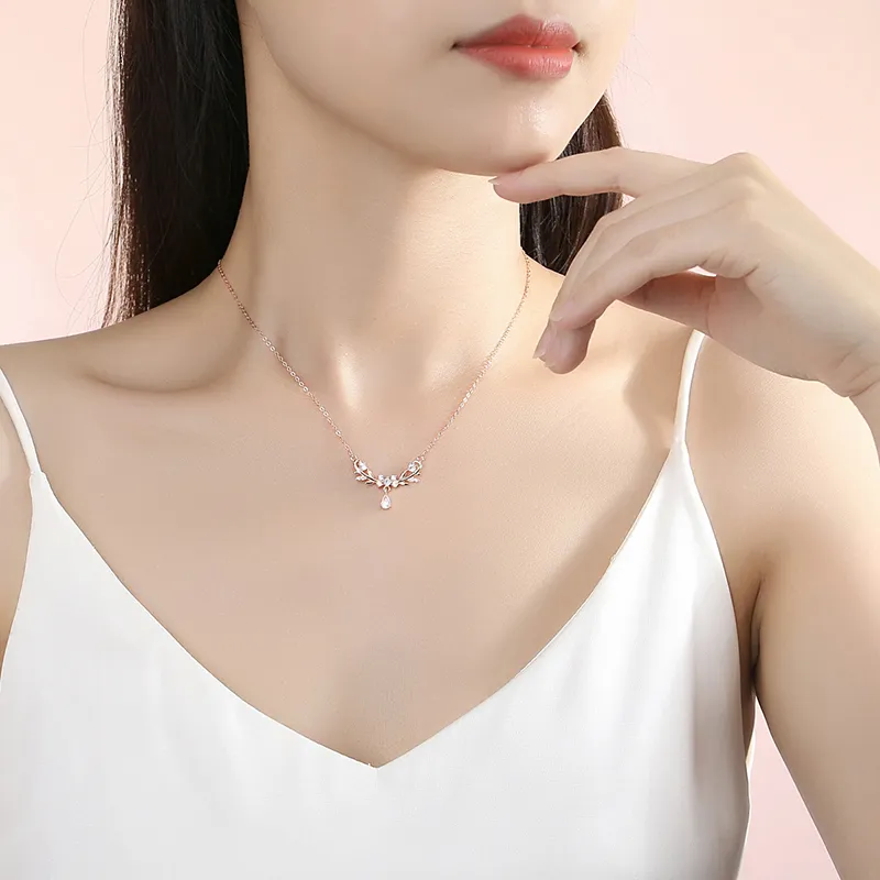 UTD S925 Silver Necklaces Women's-1