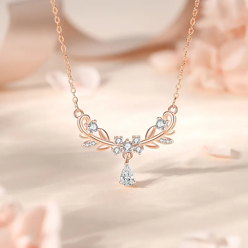 UTD S925 Silver Necklaces Women's-3