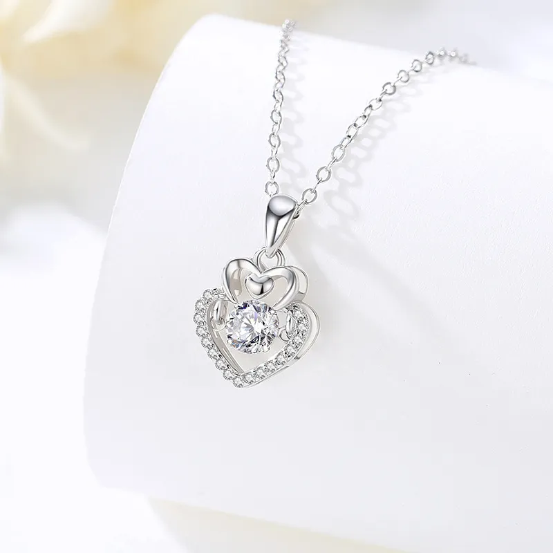 UTD Silver 925 Necklaces Women's-3