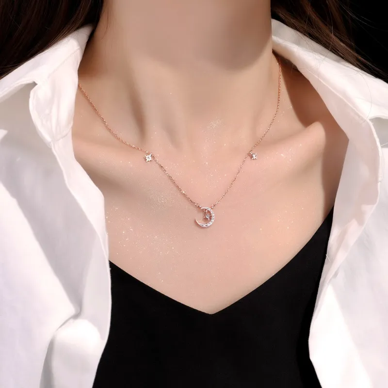 UTD S925 Silver Necklaces Women's-2