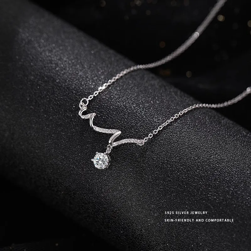 UTD S925 Silver Necklaces Women's-1