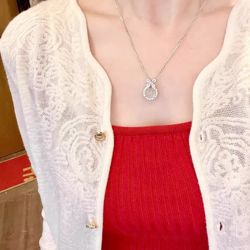 UTD Chalcedony Necklaces Women's-3