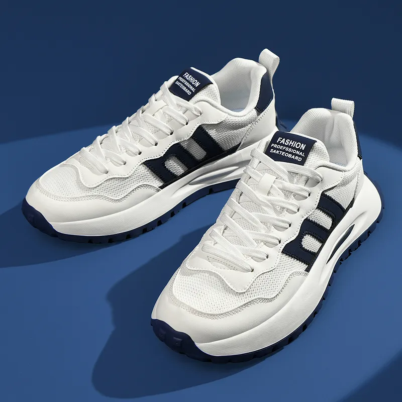 Vxv Shock Absorbers Slip Resistant Breathable Low Top Casual Shoes Men's-2
