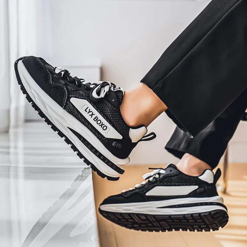 Vxv Shock Absorbers Slip Resistant Breathable Low Top Casual Shoes Men's-7