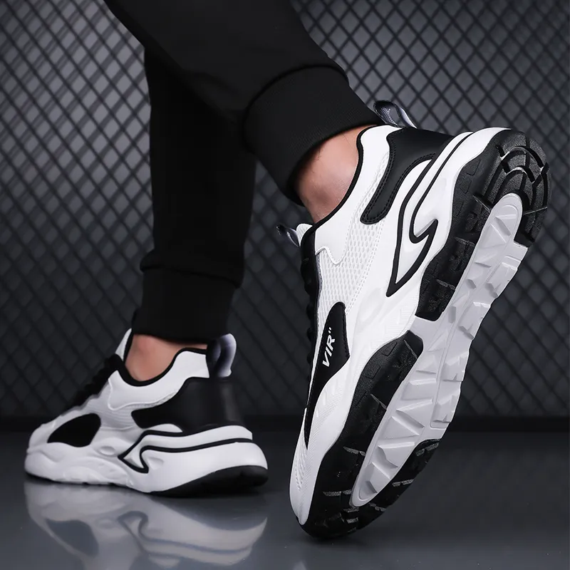 Vxv Cushioning, Slip Resistant, Lightweight Low Top Chunky Sneakers Men's-13