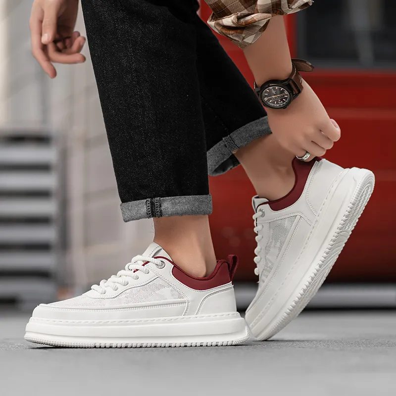 Vxv Slip Resistant Breathable Abrasion Resistant Low Top Skateboard Shoes Men's-6