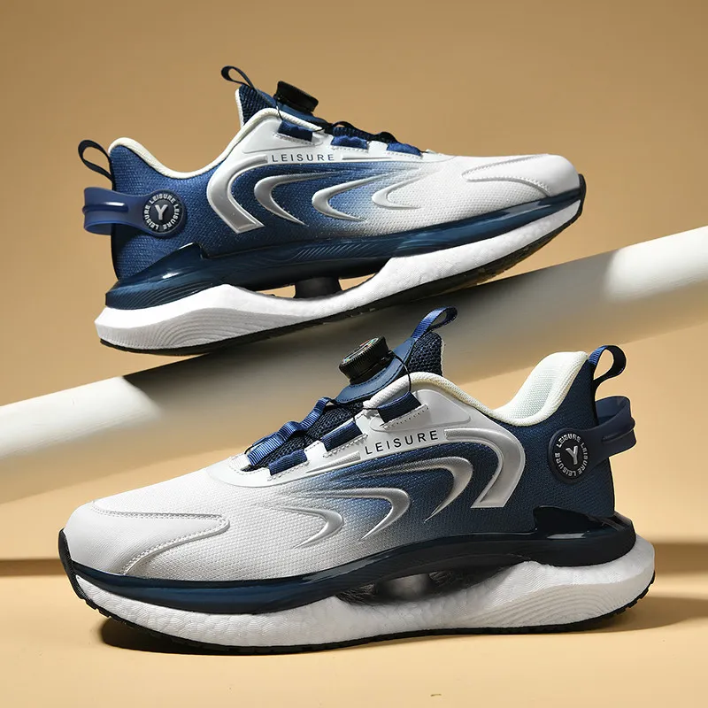 Vxv Shock Absorbers Slip Resistant Breathable Low Top Casual Shoes Men's-6