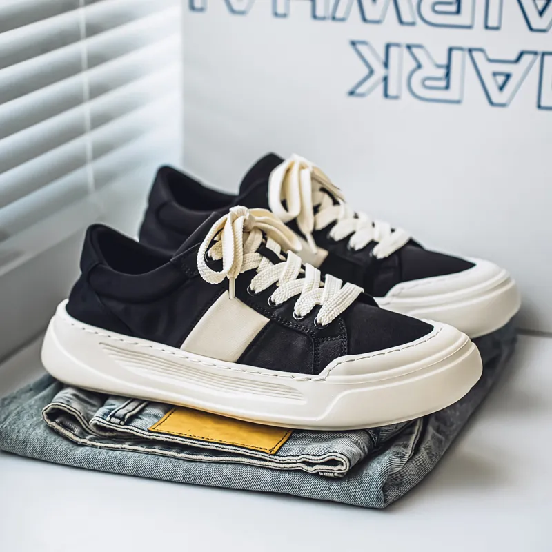 Vxv Slip Resistant, Breathable, Lightweight Low Top Canvas Shoes Men's-1