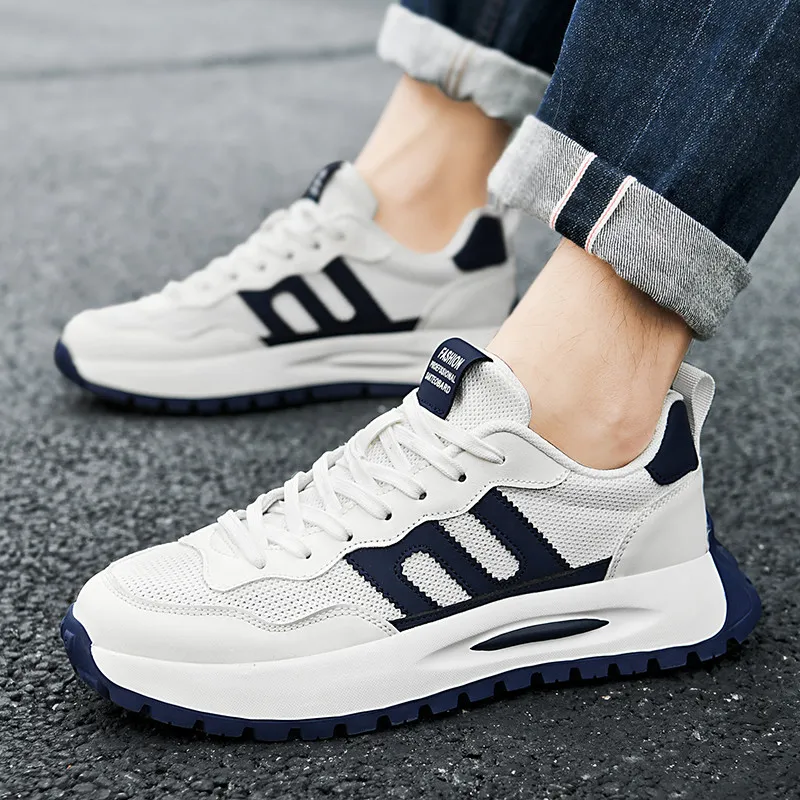 Vxv Shock Absorbers Slip Resistant Breathable Low Top Casual Shoes Men's-1