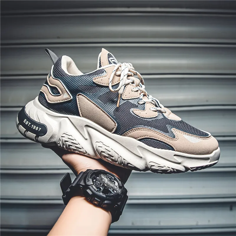 Vxv Slip Resistant Coverage Lightweight Low Top Chunky Sneakers Men's-6