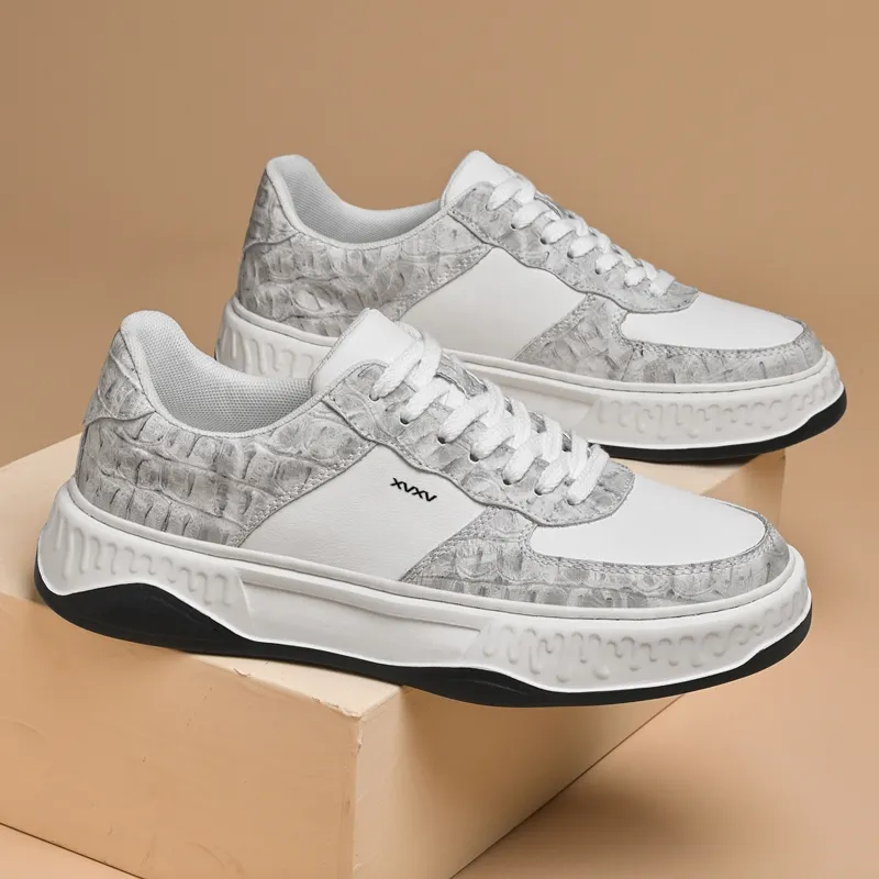 Vxv Cushioning Lightweight Height Increasing Low Top Skateboard Shoes Men's-6