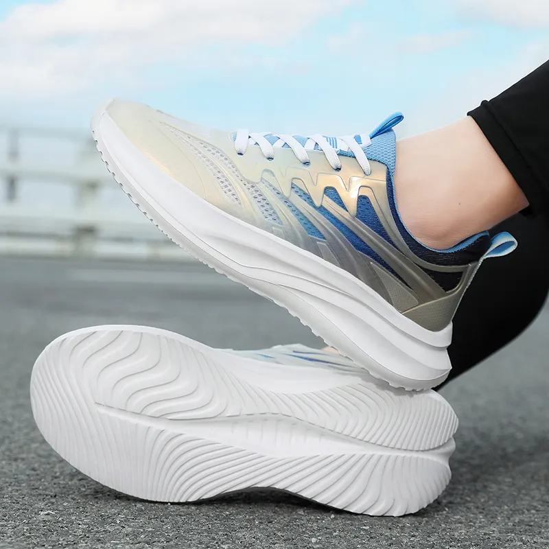 Vxv Breathable Lightweight Rebound Low Top Casual Shoes Men's-14