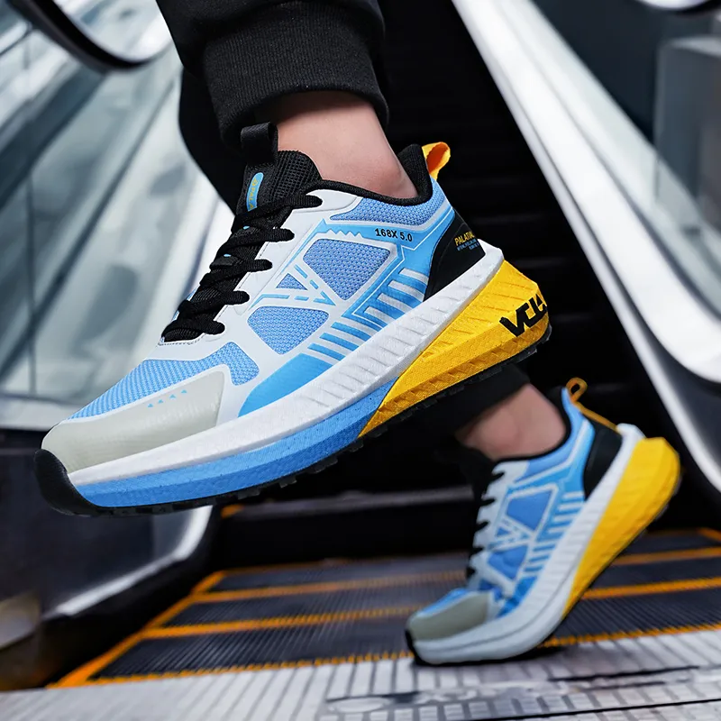 Vxv Shock Absorbers Slip Resistant Breathable Low Top Physical Fitness Test & Exam Running Shoes Unisex-4