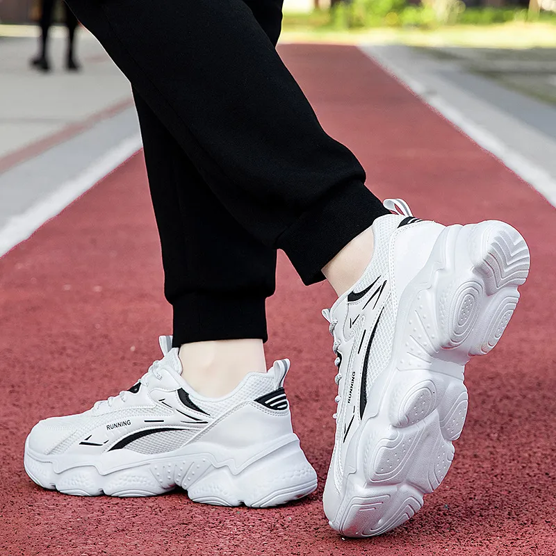 Vxv Coverage Lightweight Height Increasing Low Top Chunky Sneakers Unisex-9