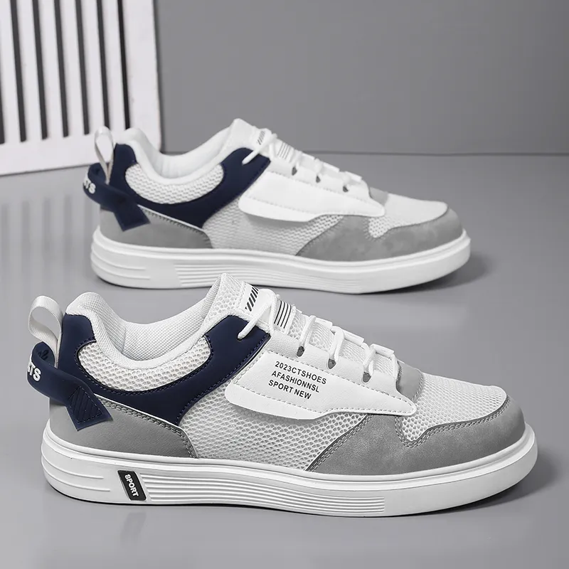 Vxv Slip Resistant, Lightweight, And Breathable Low Top Skateboard Shoes Men's-1