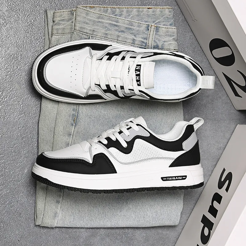 Vxv Slip Resistant Shock Absorbers With Abrasion Resistant Properties Low Top Skateboard Shoes Men's-4
