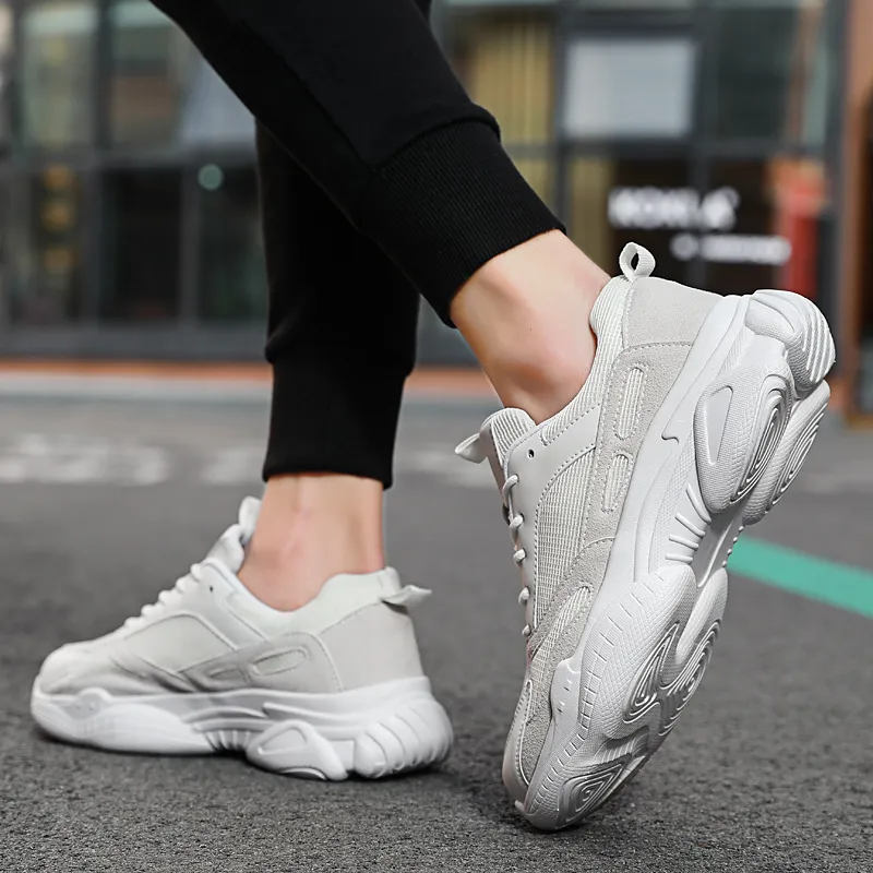 Vxv Cushioning, Slip Resistant, Lightweight Low Top Chunky Sneakers Unisex-10