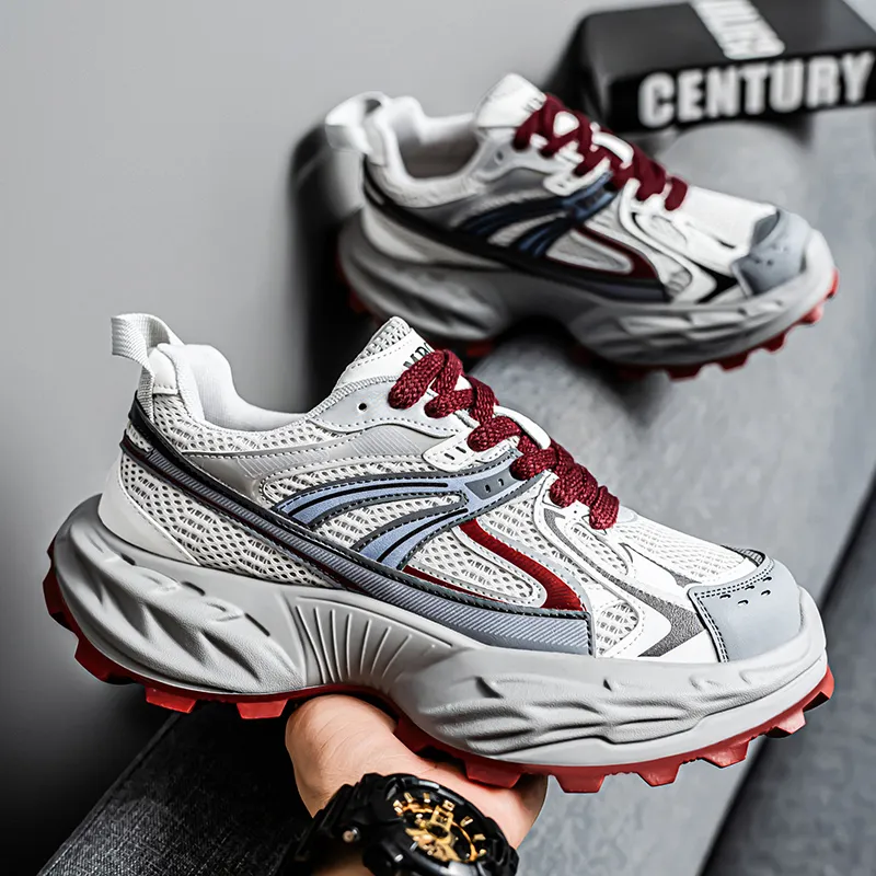 Vxv Coverage Lightweight Height Increasing Low Top Chunky Sneakers Men's-6