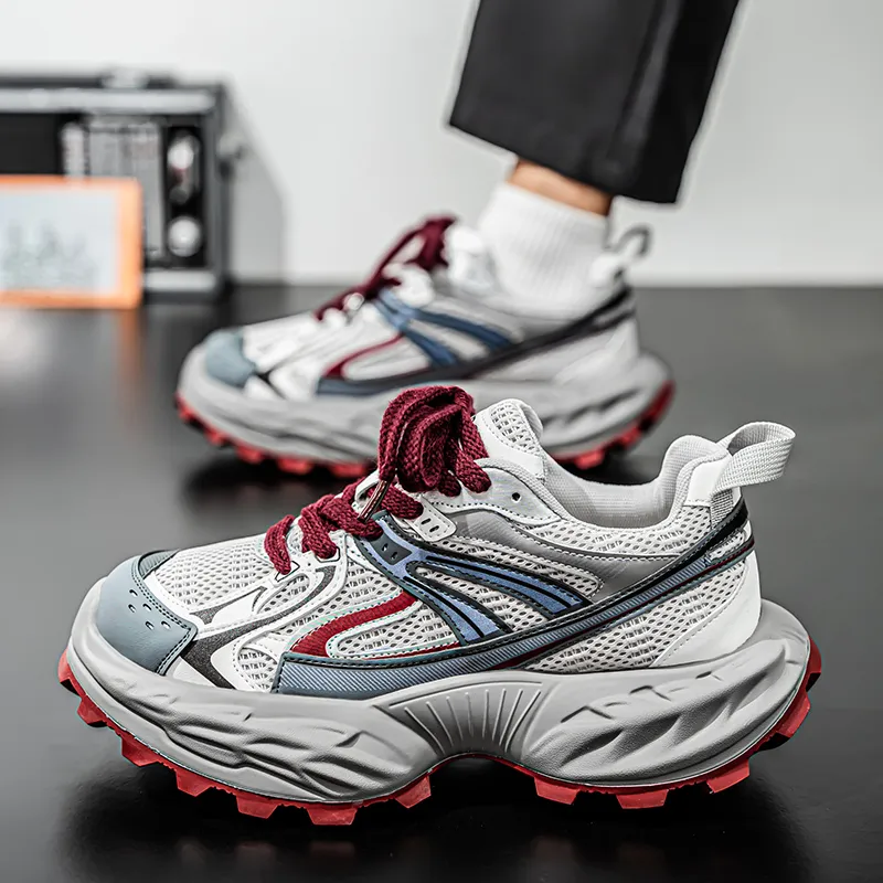 Vxv Coverage Lightweight Height Increasing Low Top Chunky Sneakers Men's-7