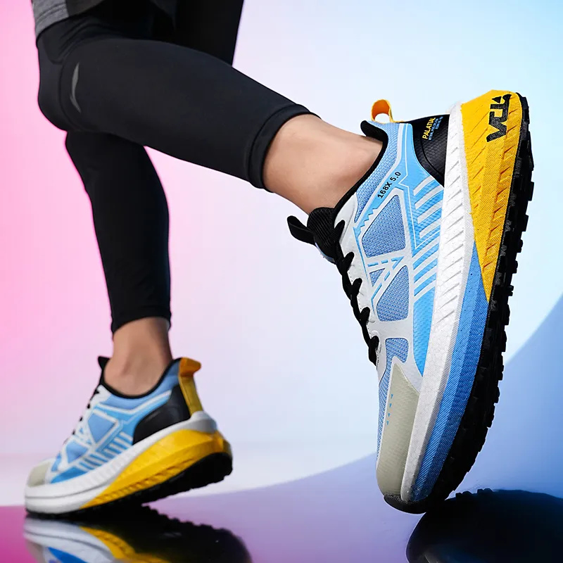 Vxv Shock Absorbers Slip Resistant Breathable Low Top Physical Fitness Test & Exam Running Shoes Unisex-2