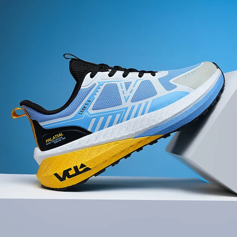 Vxv Shock Absorbers Slip Resistant Breathable Low Top Physical Fitness Test & Exam Running Shoes Unisex-1