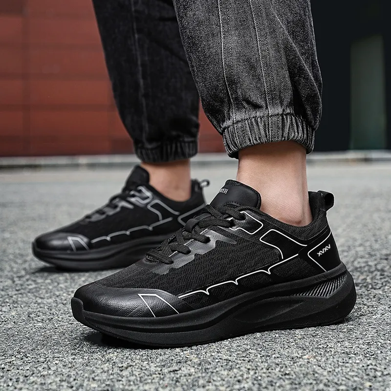 Vxv Coverage Lightweight Height Increasing Low Top Chunky Sneakers Men's-2