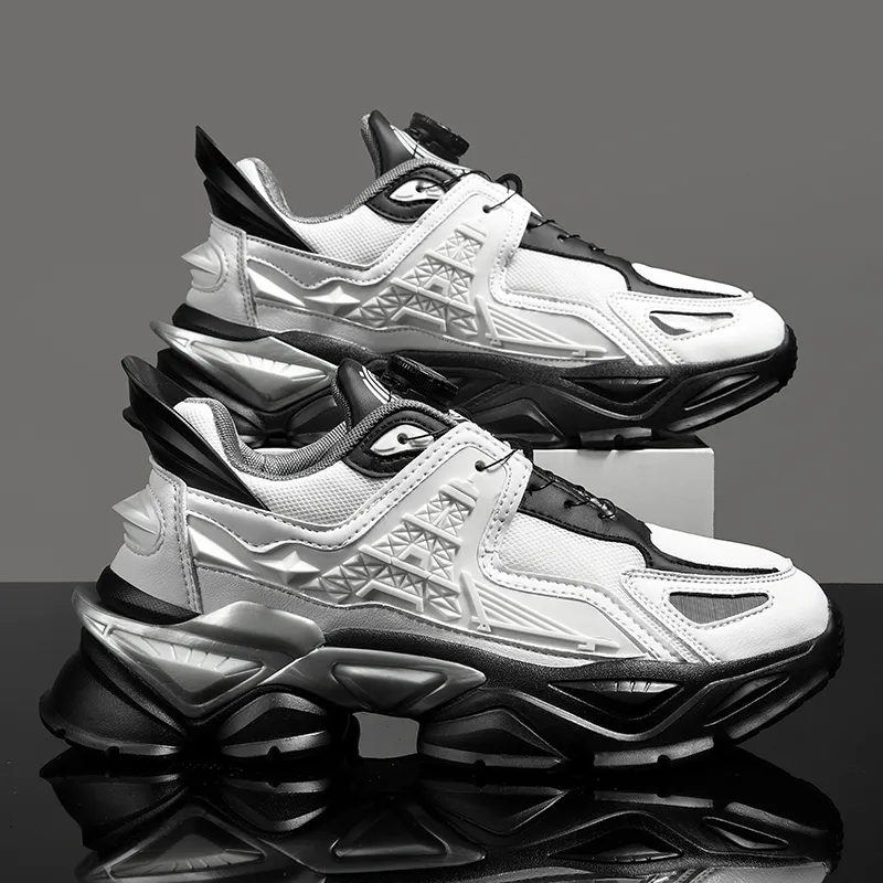 Vxv Abrasion Resistant Slip Resistant Low Top Chunky Sneakers Unisex-5