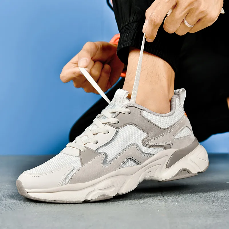 Vxv Cushioning, Breathable, Height Increasing Low Top Chunky Sneakers Men's-13