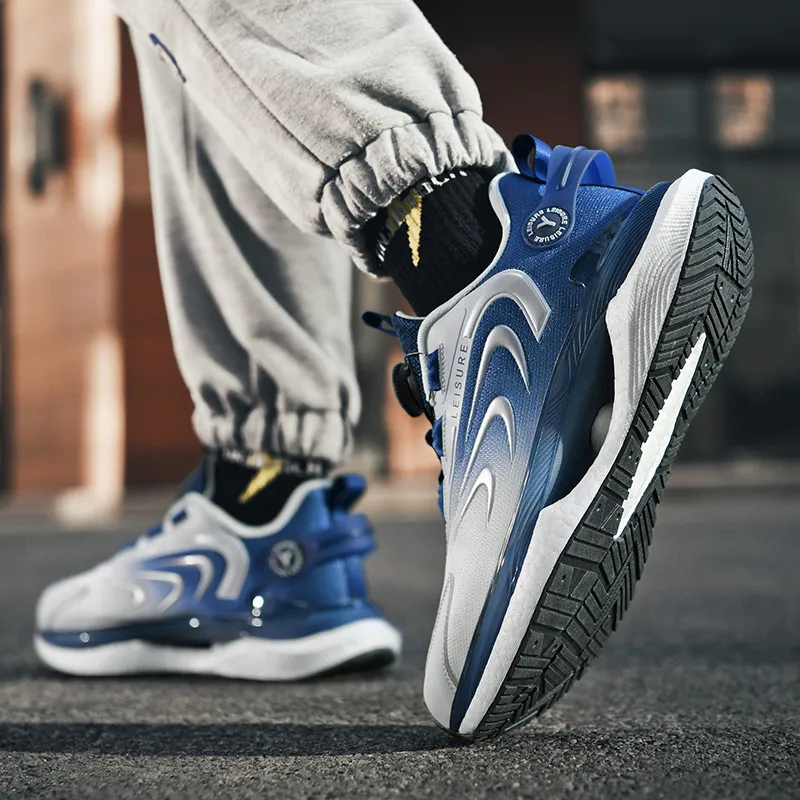 Vxv Shock Absorbers Slip Resistant Breathable Low Top Casual Shoes Men's-9