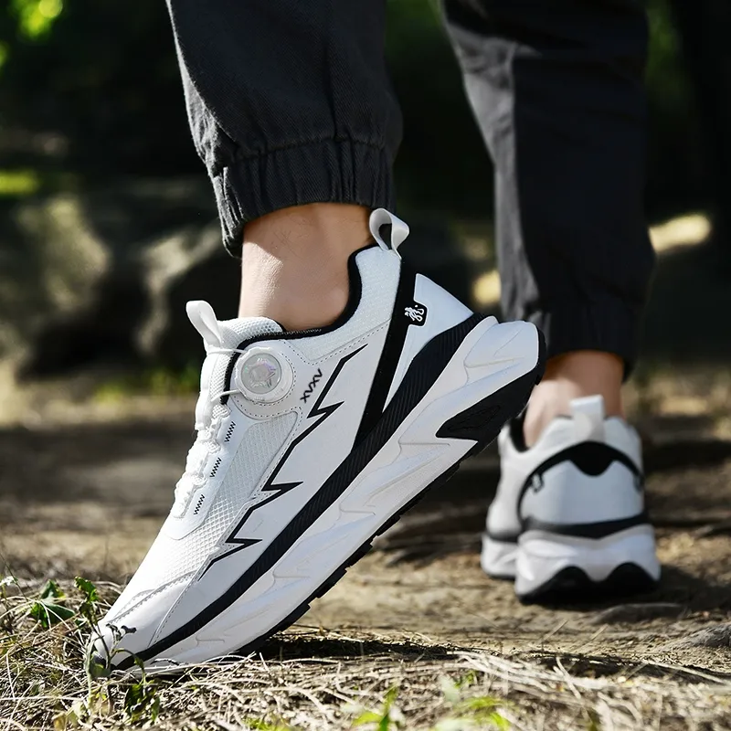 Vxv Shock Absorbers With Slip Resistant And Abrasion Resistant Properties Low Top Casual Shoes Men's-14