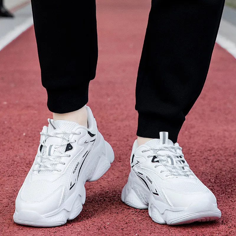 Vxv Coverage Lightweight Height Increasing Low Top Chunky Sneakers Unisex-10
