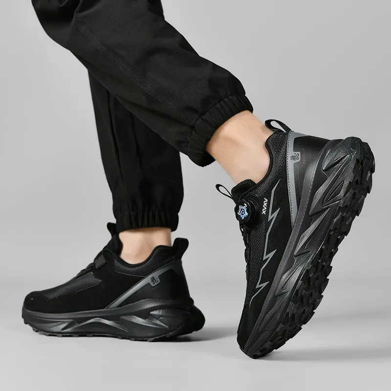 Vxv Shock Absorbers With Slip Resistant And Abrasion Resistant Properties Low Top Casual Shoes Men's-3