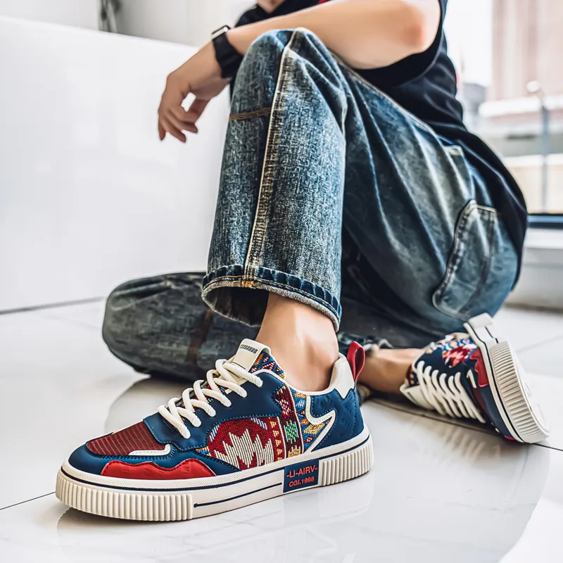 Vxv Slip Resistant And Breathable Low Top Skateboard Shoes Men's-10
