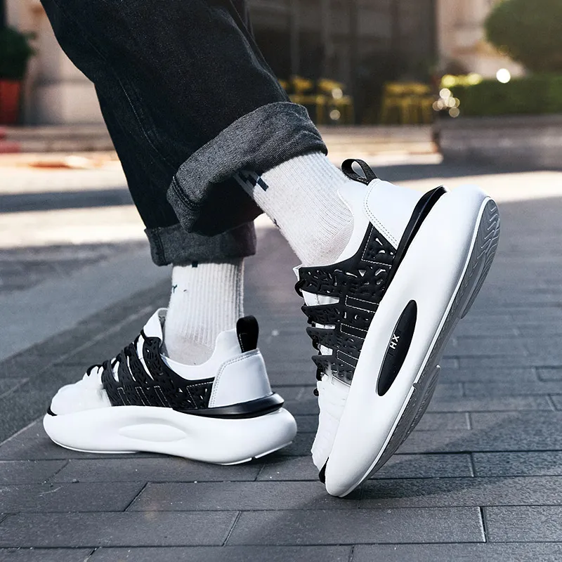 Vxv Cushioning Abrasion Resistant Breathable Low Top Casual Shoes Men's-4