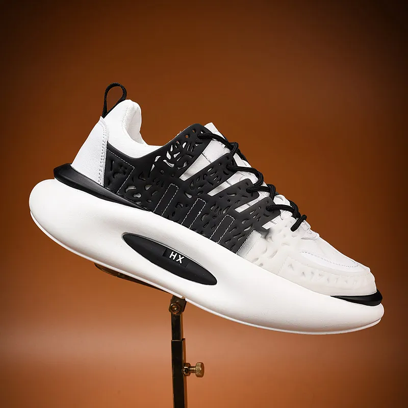 Vxv Cushioning Abrasion Resistant Breathable Low Top Casual Shoes Men's-2
