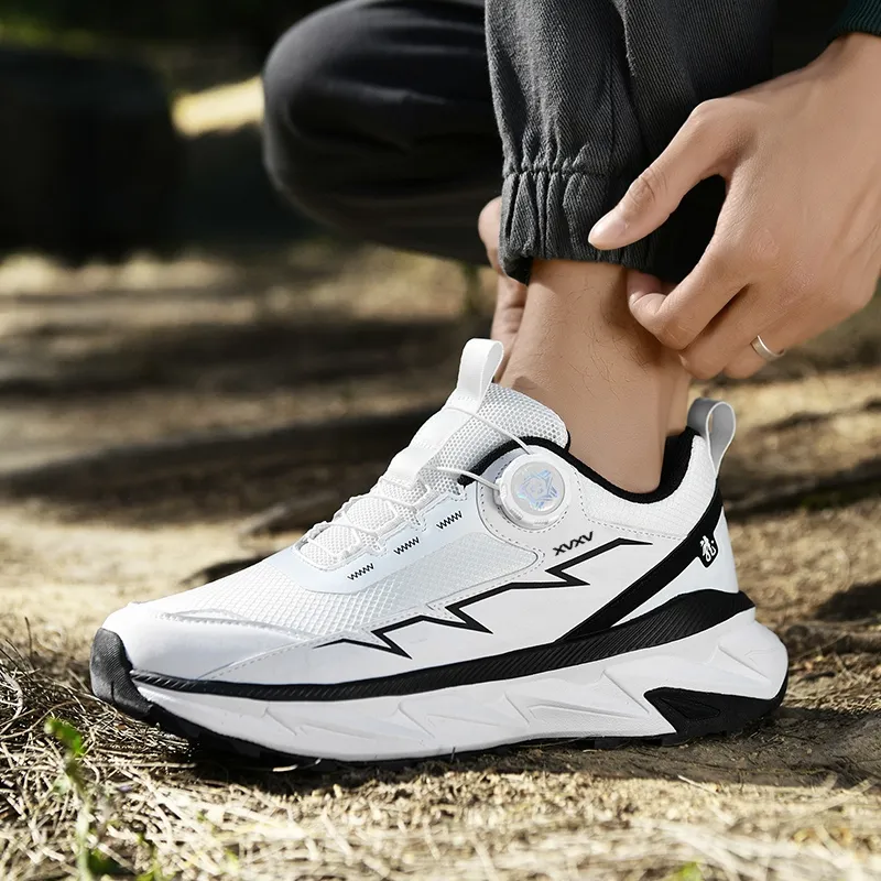Vxv Shock Absorbers With Slip Resistant And Abrasion Resistant Properties Low Top Casual Shoes Men's-11